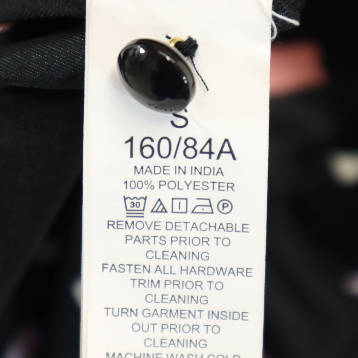 Kate Spade ケイトスペード 総柄 半袖 ワンピース S ブラック系 レディース