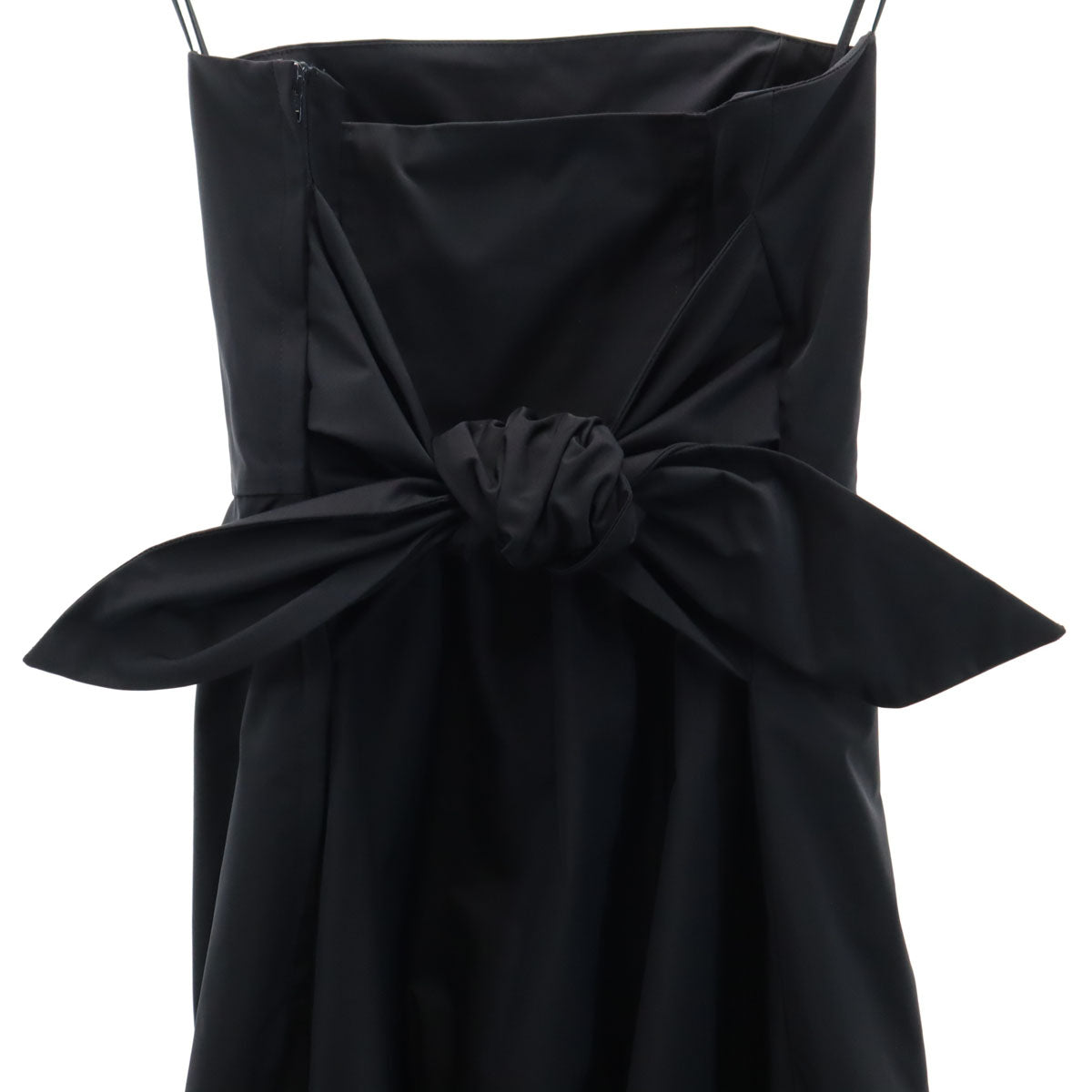 FOXEY NEW YORK フォクシーニューヨーク 日本製 キャミワンピース 40 ブラック系 レディース