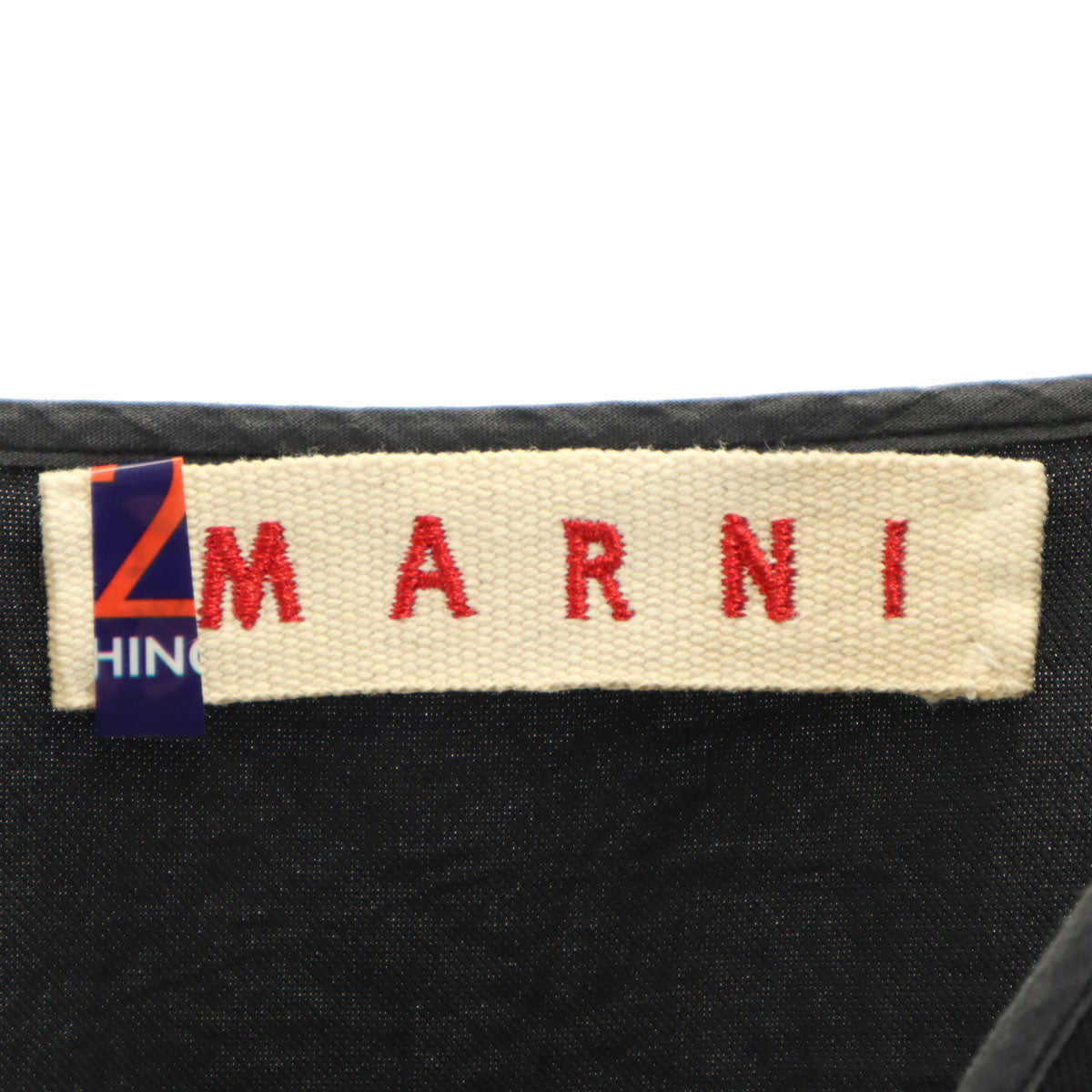 MARNI マルニ イタリア製 ジャンパースカート 40 ブラック ワンピース レディース