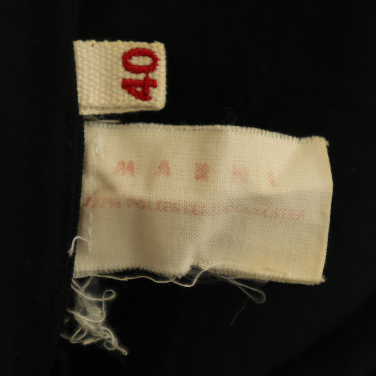 MARNI マルニ イタリア製 ジャンパースカート 40 ブラック ワンピース レディース