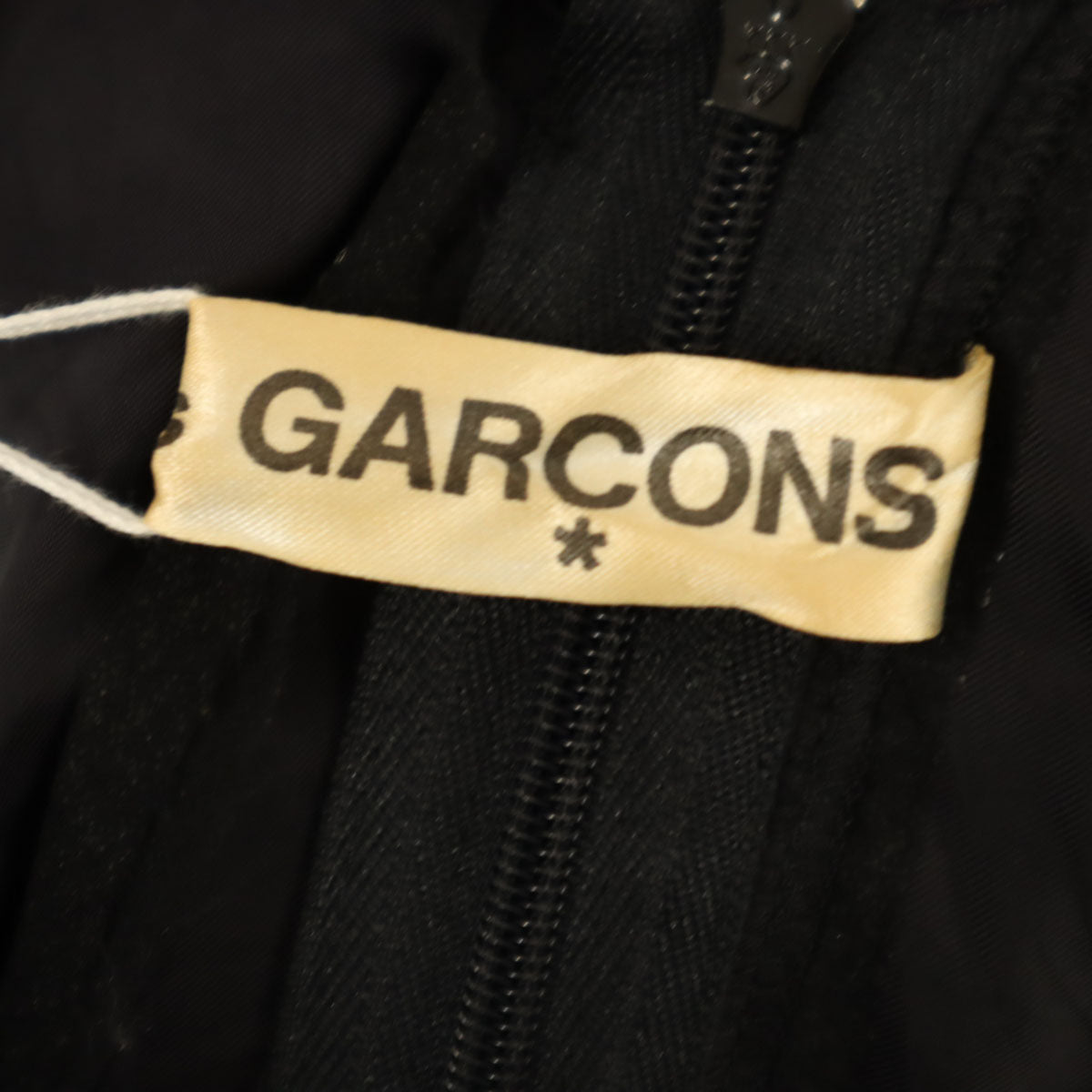 COMME des GARCONS コムデギャルソン 00s 2000年 未使用 日本製 オールド ノースリーブ ワンピース M ブラック レディース