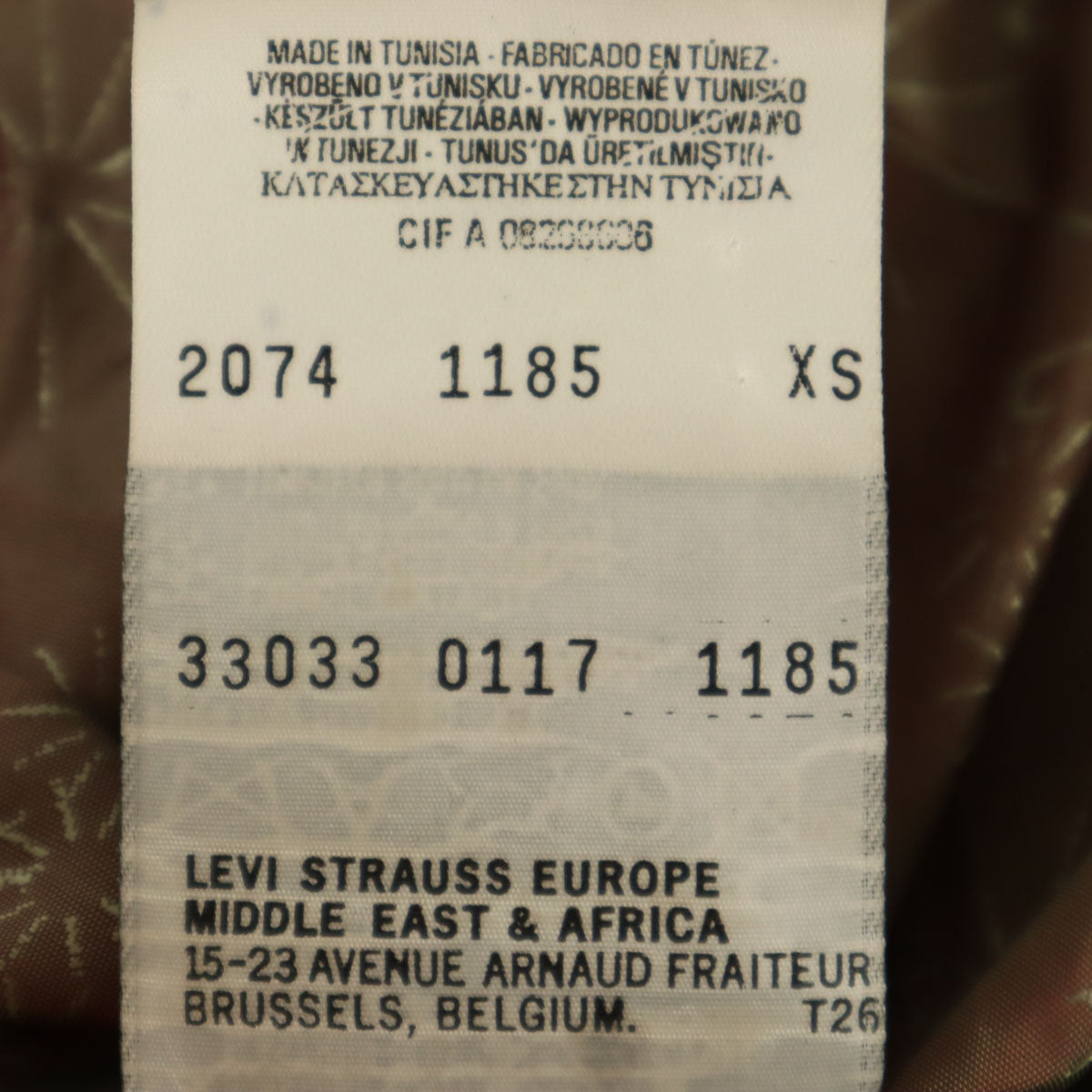 Levi's RED リーバイスレッド 80s ヴィンテージ ロング デニム ポンチョ XS ブルー系 レディース