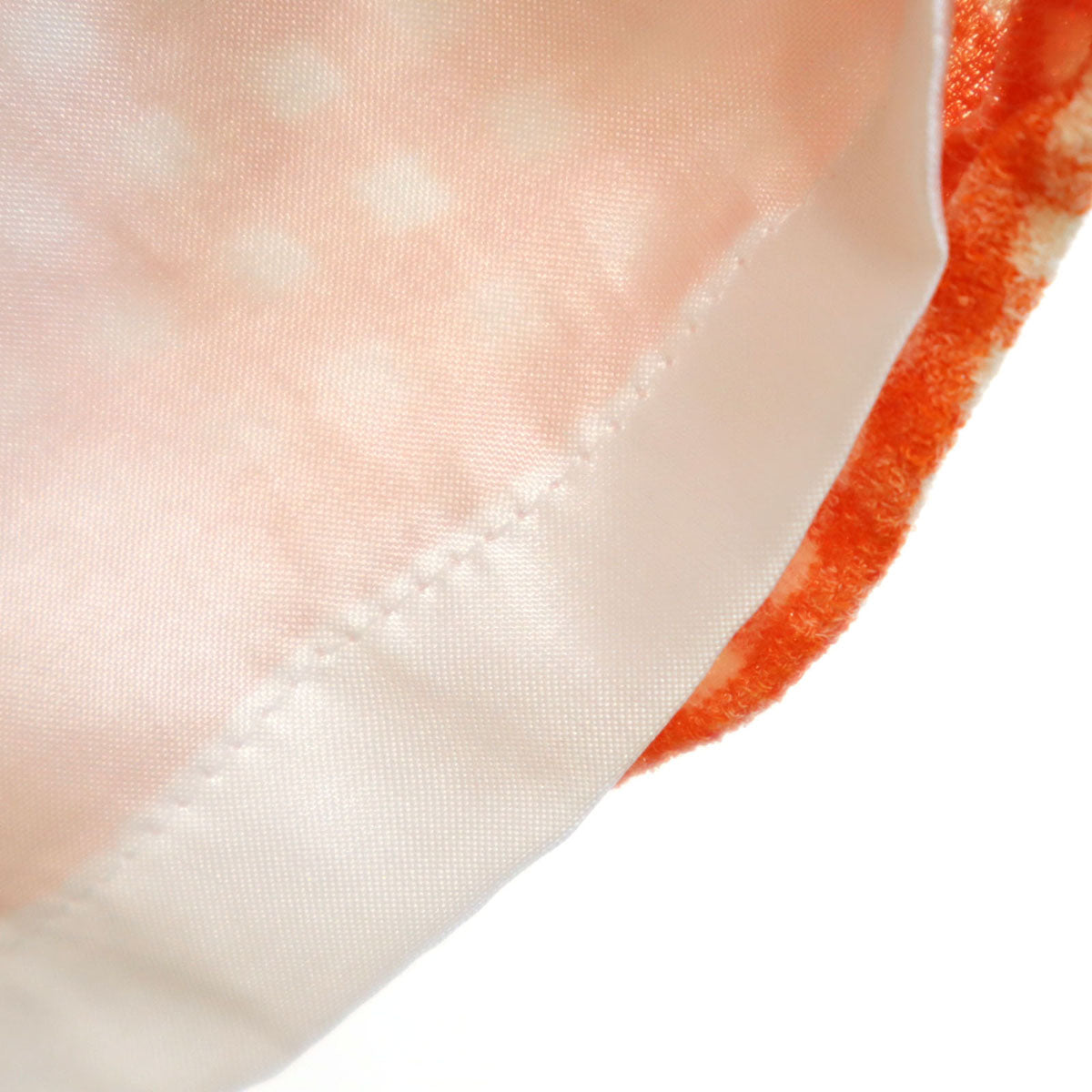 Mademoiselle Dior マドモアゼル ディオール 90s オールド ギンガムチェック柄 フレンチスリーブ ミニワンピース M オレンジ レディース