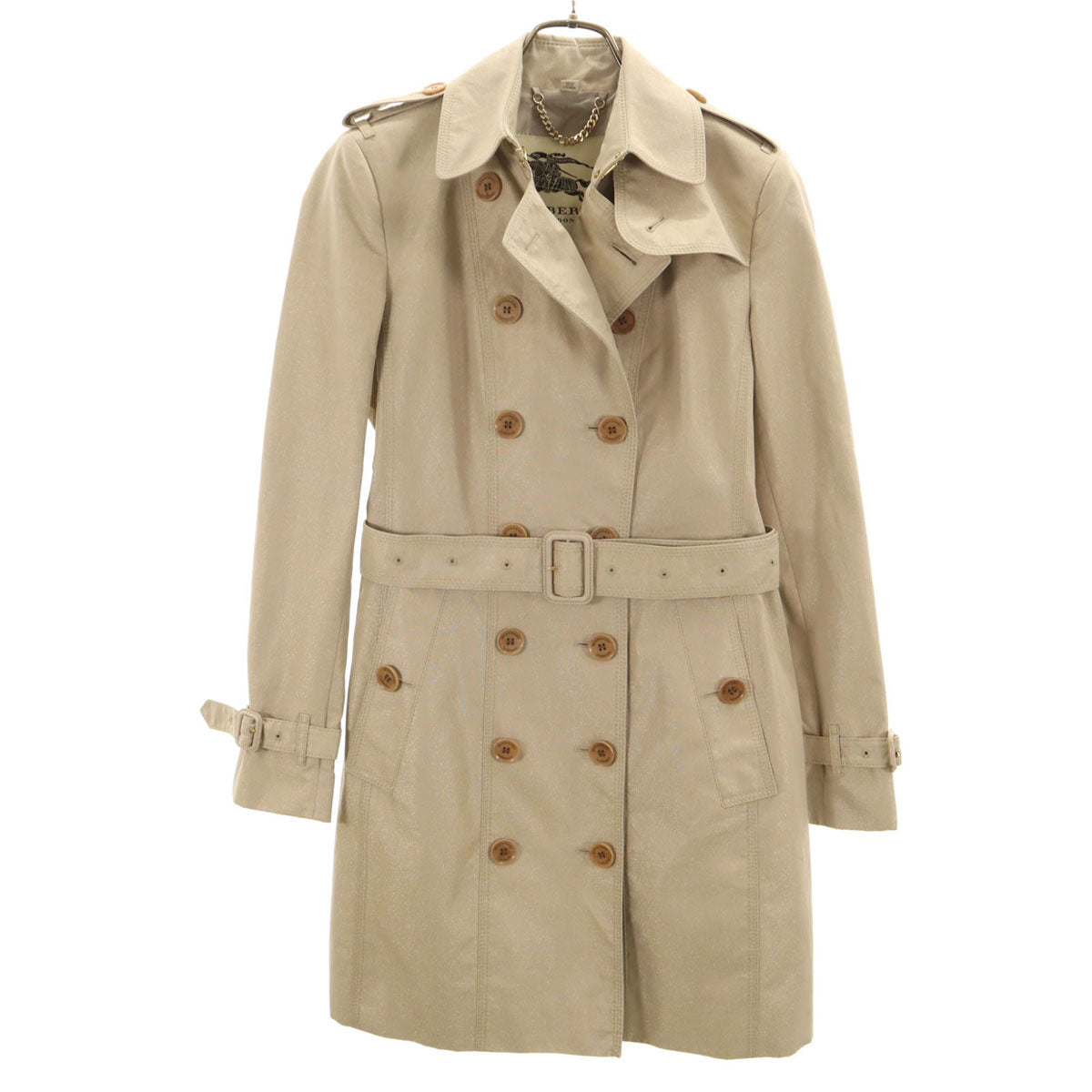 BURBERRY LONDON バーバリーロンドン トレンチコート 38 ベージュ系 レディース