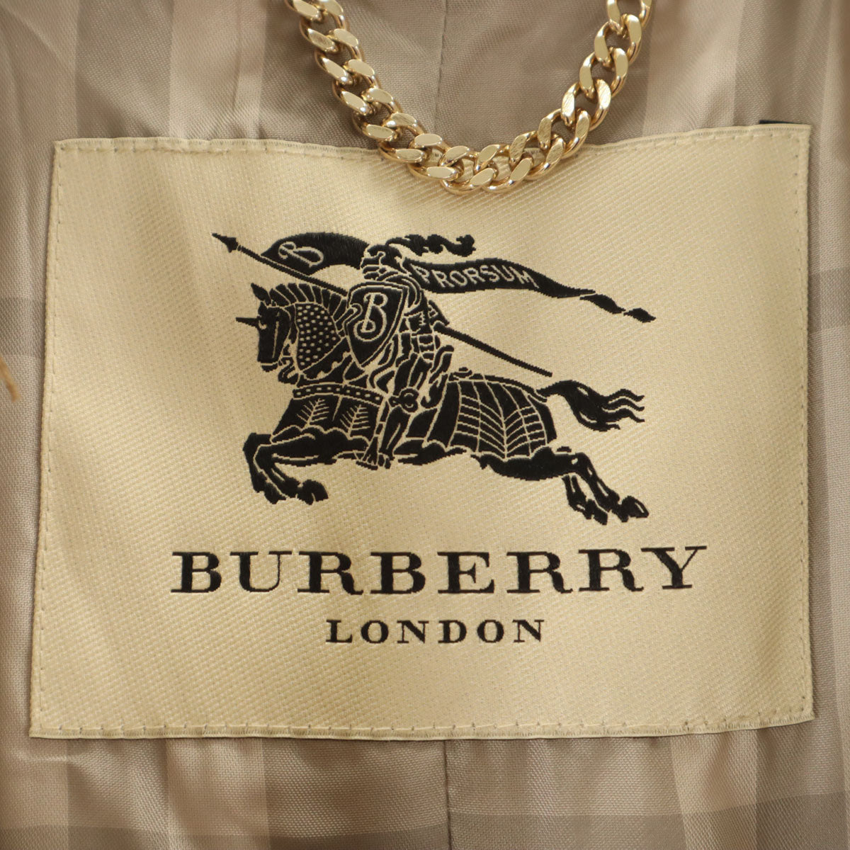 BURBERRY LONDON バーバリーロンドン トレンチコート 38 ベージュ系 レディース