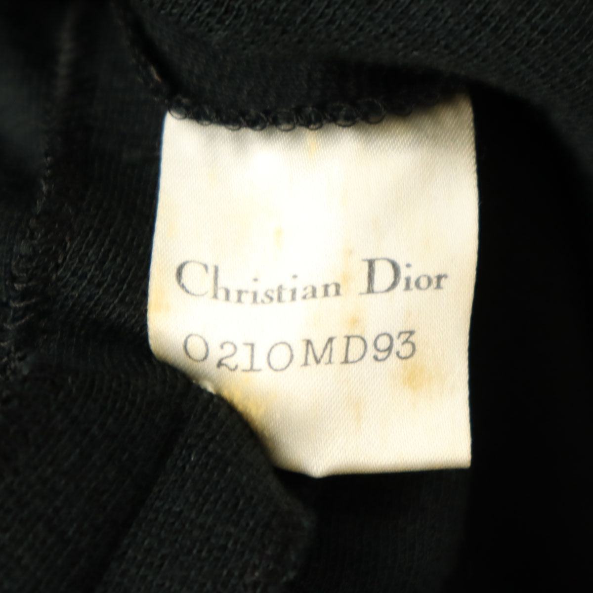 Christian Dior クリスチャンディオール 90s pret-a-porter ウール オールド 長袖 ロングワンピース 11 ブラック系 バックファスナー レディース