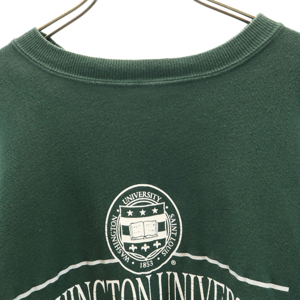 Champion チャンピオン 90s Reverse Weave 刺繍タグ オールド 長袖 スウェット XXXL グリーン系 トレーナー ビッグサイズ メンズ