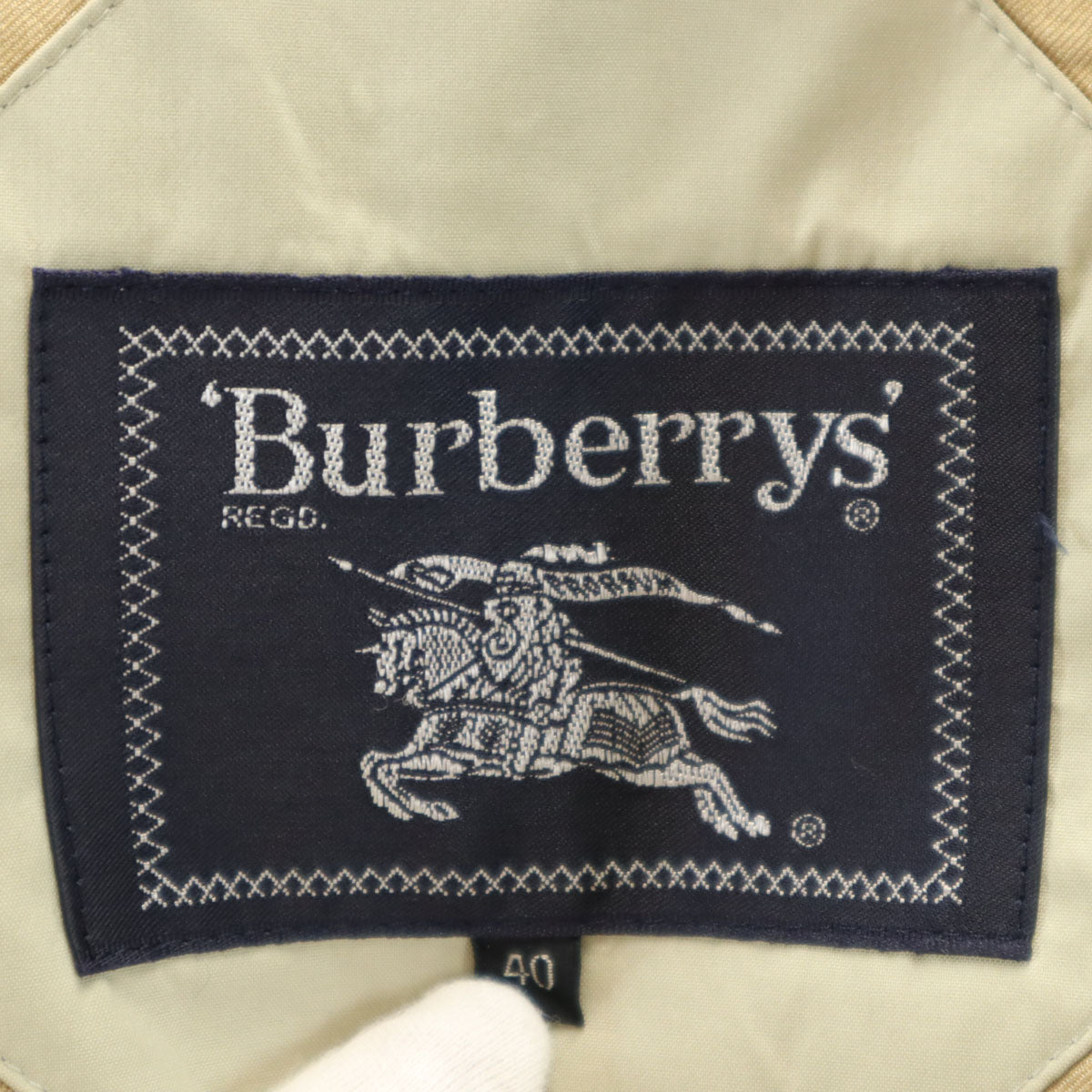 Burberrys バーバリーズ 90s ナイロン オールド コート 40 ベージュ系 三陽商会 メンズ