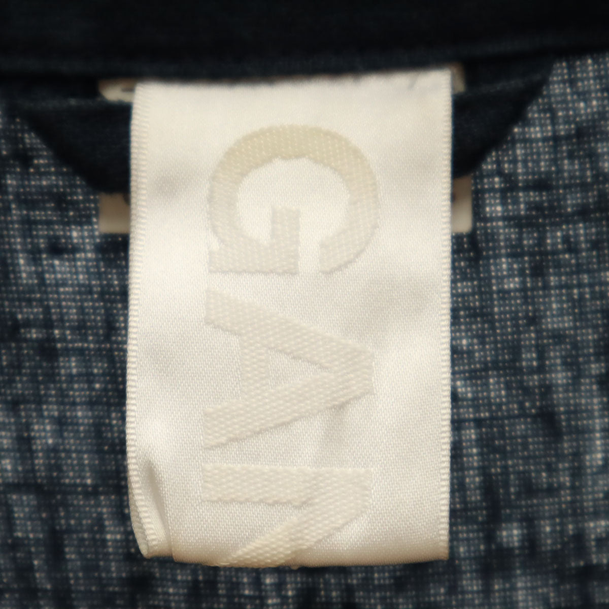 GANRYU ガンリュウ Comme des Garcons 日本製 リネン オープンカラー コート S ネイビー系 メンズ