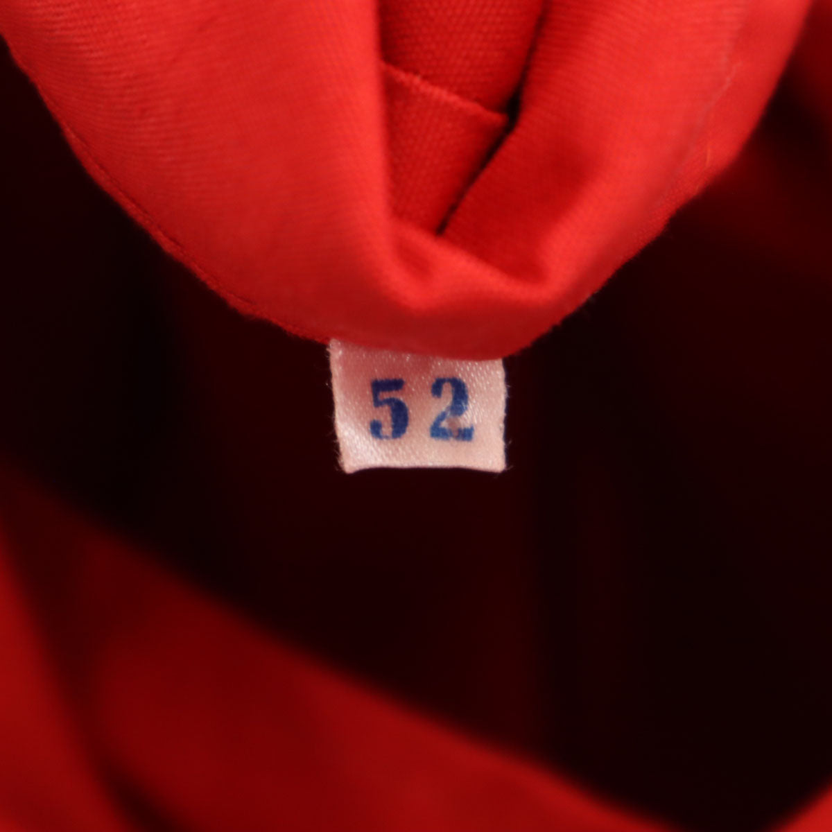 EURO WORK ユーロワーク 80s 90s オールド 長袖 プルオーバー ジャケット 52 レッド系 スノーパーカー メンズ