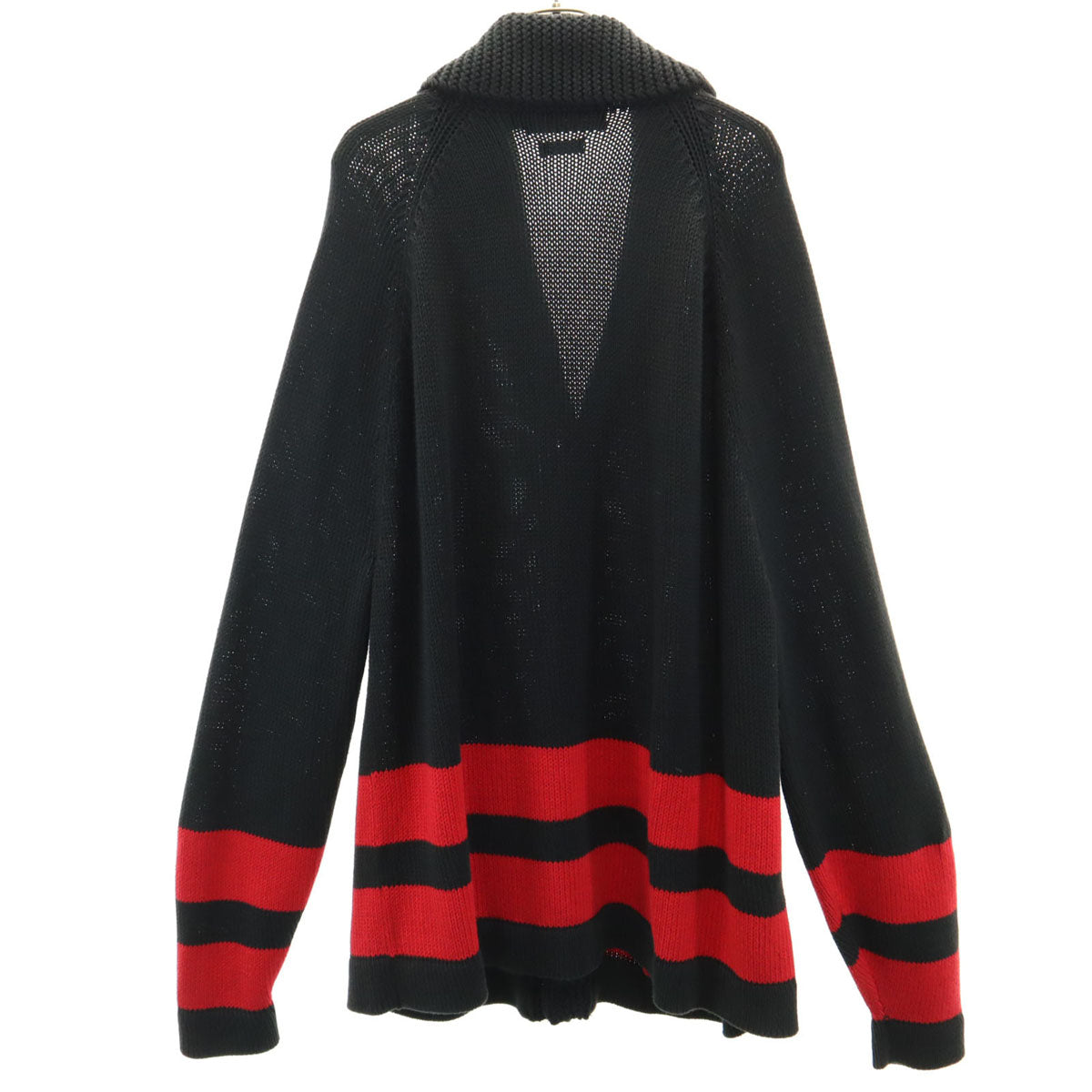 Polo by Ralph Lauren ポロバイラルフローレン ショールカラー ニットコート XXL ブラック系 カーディガン ビッグサイズ メンズ