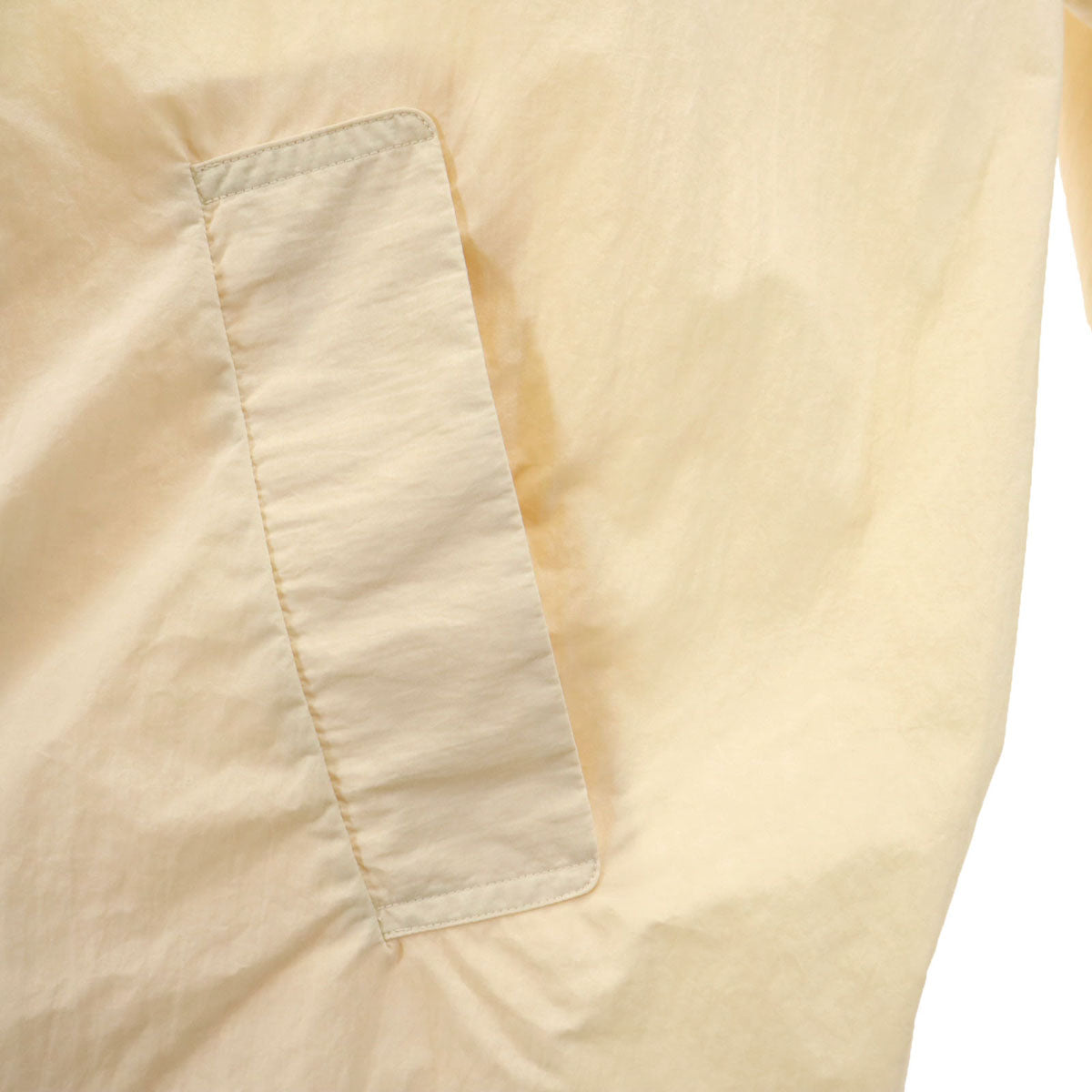 CONTEMPO コンテンポ 日本製 ナイロン ロングコート S クリーム系 メンズ