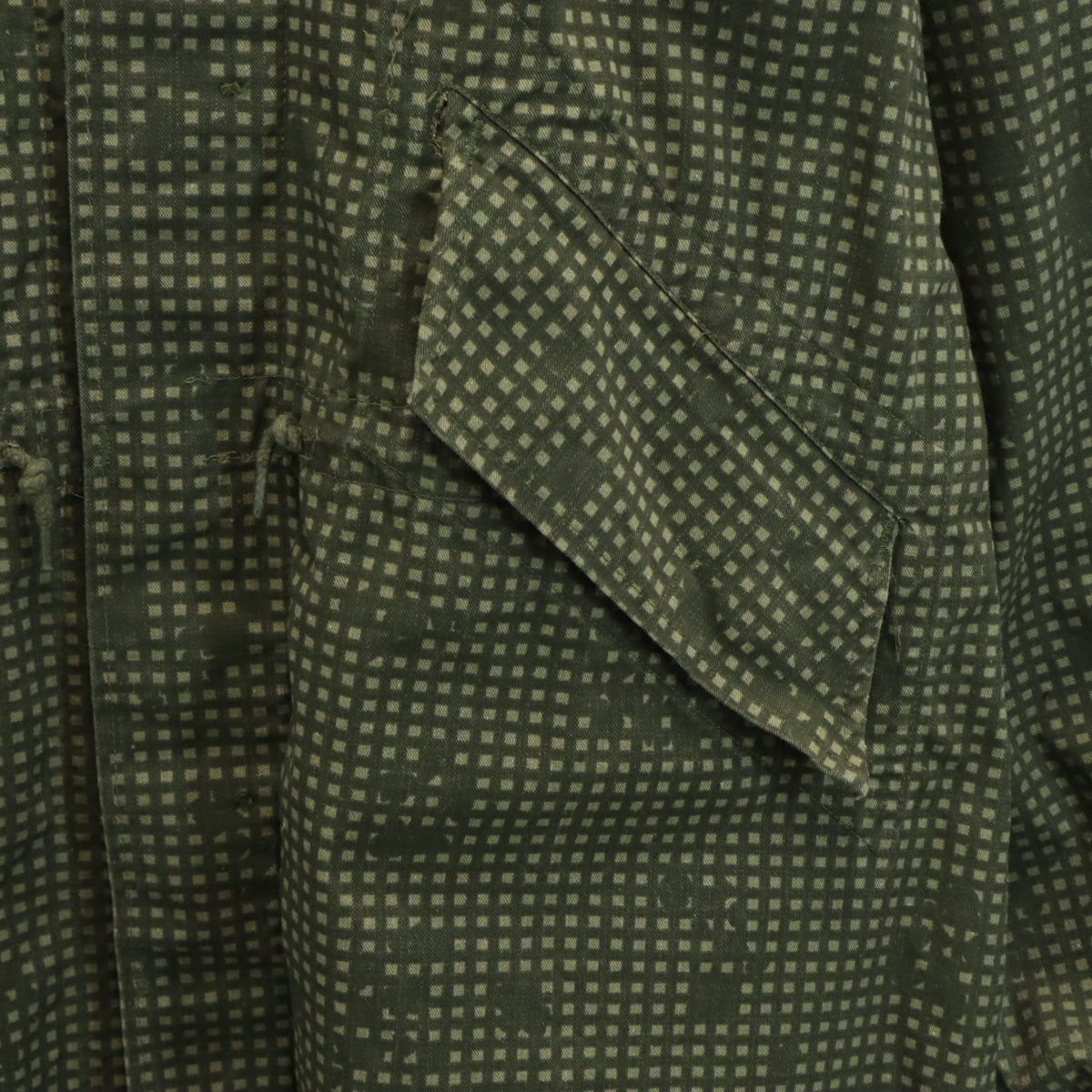 US ARMY アメリカ軍 80s 米軍 ヴィンテージ DLA ナイトカモ モッズコート S カーキ メンズ