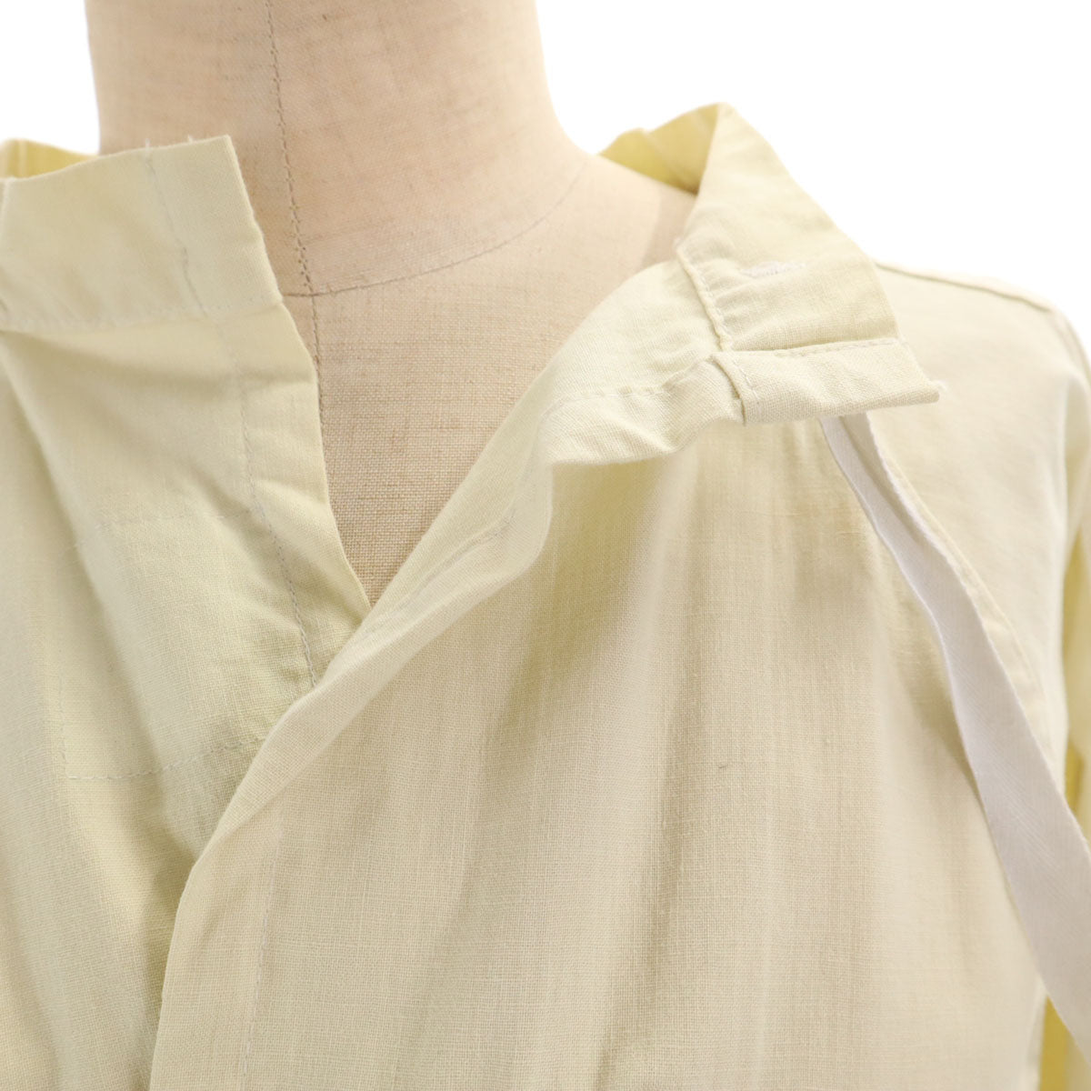 US ARMY アメリカ軍 80s DLA ヴィンテージ ガウンコート L オフホワイト メンズ