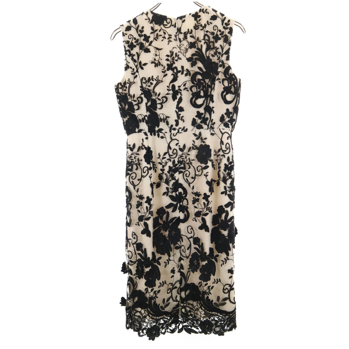 Grace continental ダイアグラム 刺繍 ドレス ワンピース 膝丈