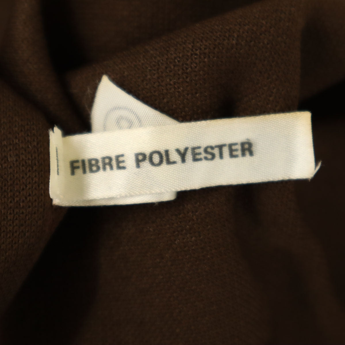 CHEMISE LACOSTE シュミーズラコステ 80s フランス製 半袖 ポロ ロングワンピース 40 ブラウン レディース