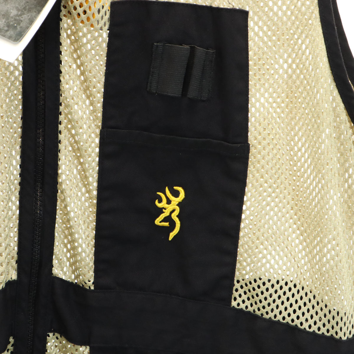BROWNING ブローニング 未使用 トラッパークリーク ベスト 2XL 黒系 タグ付き ビックサイズ メッシュ レディース
