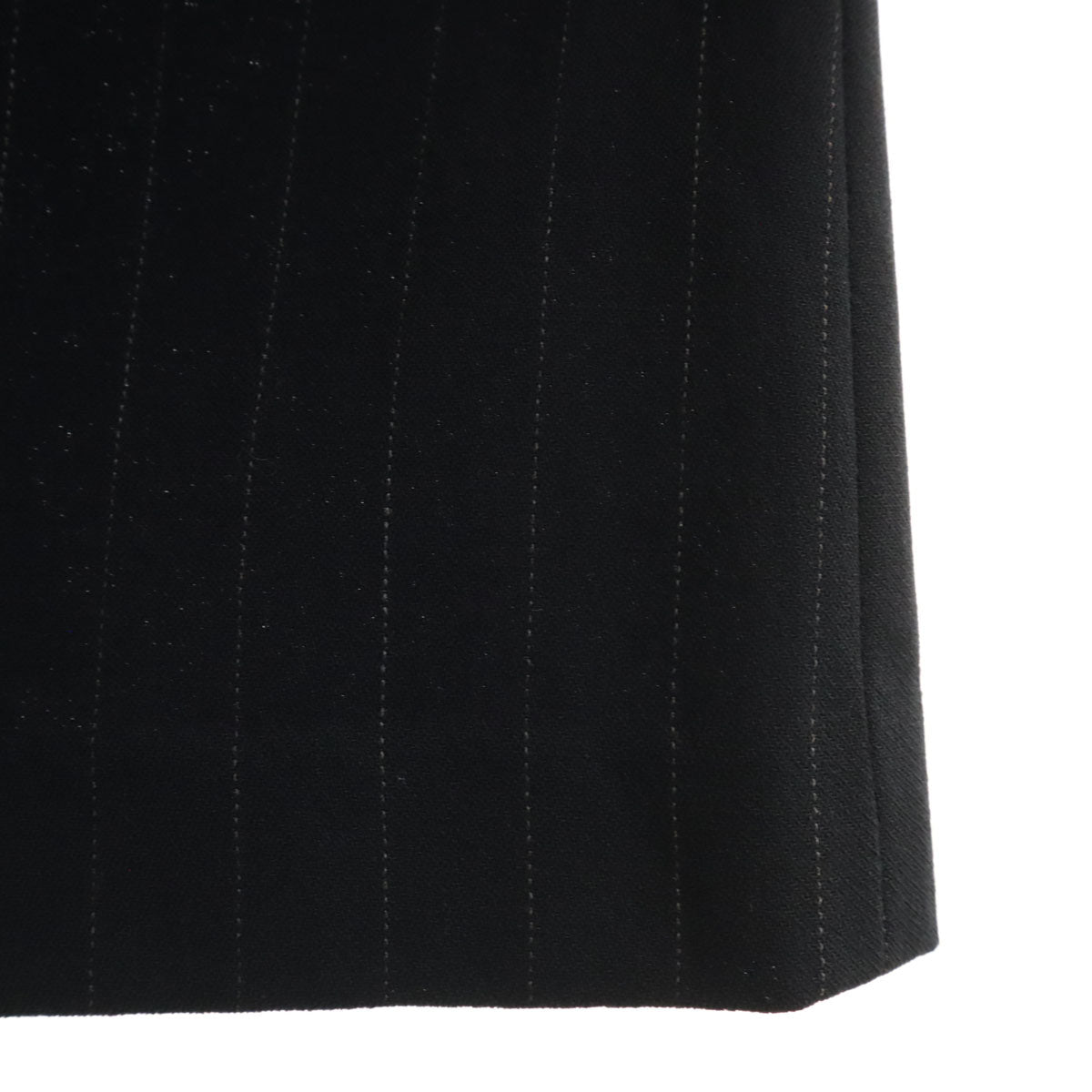 RALPH LAUREN COLLECTION ラルフローレン コレクション 長袖 シャツワンピース 9 ブラック レディース