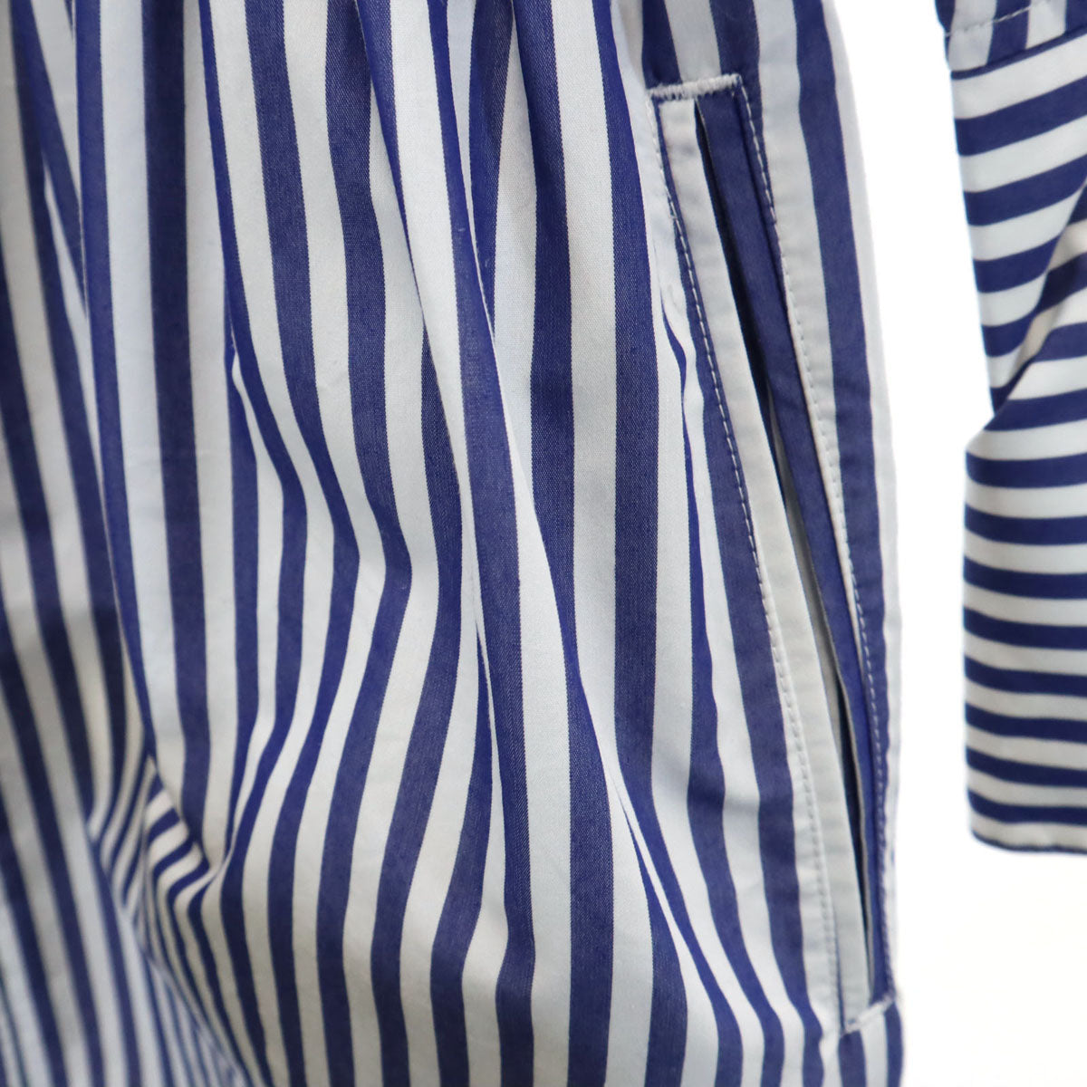 Uhr ウーア 長袖 ロングワンピース 36 ブルー系 レディース