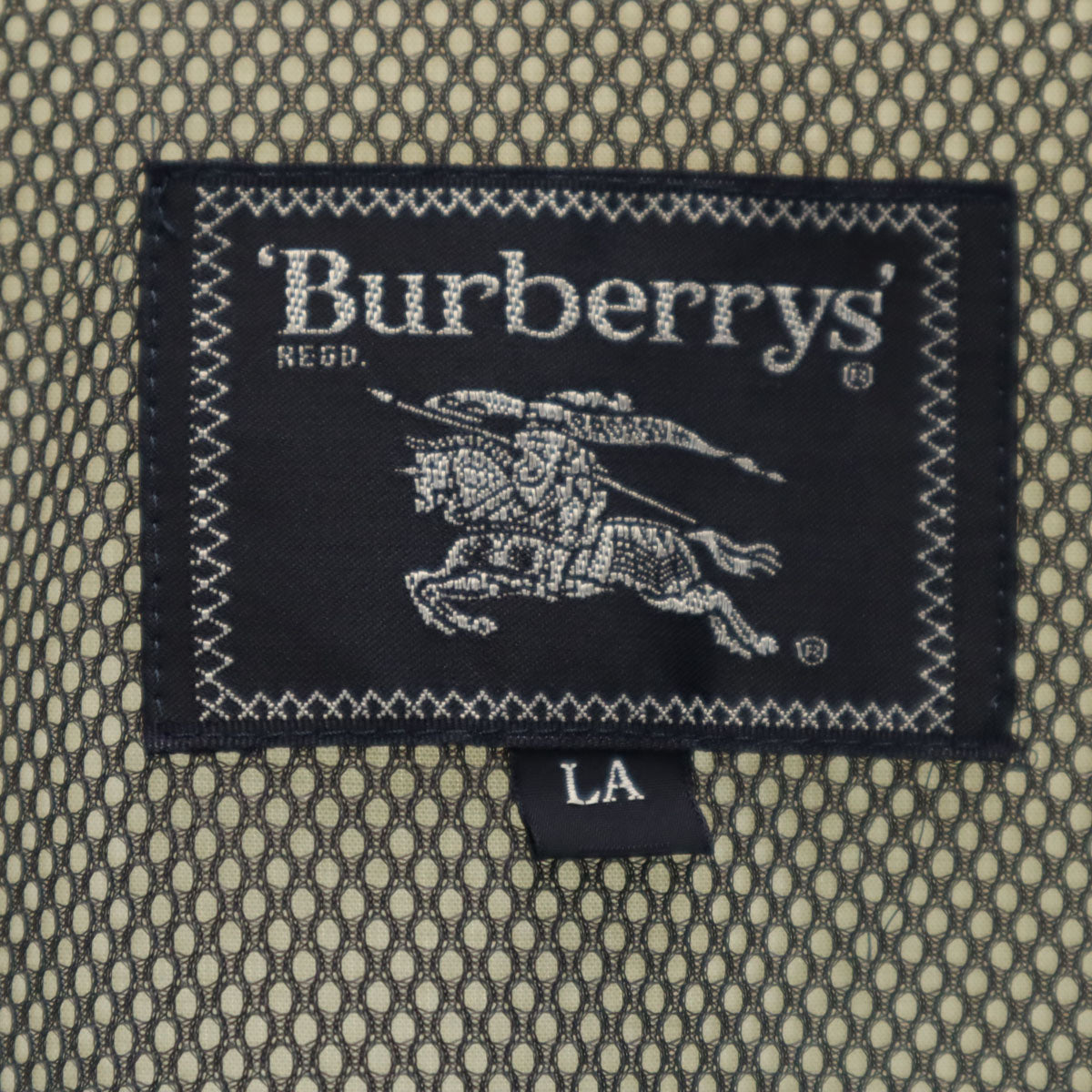 Burberrys バーバリーズ 90s 日本製 オールド コート LA カーキ系 三陽商会 メンズ