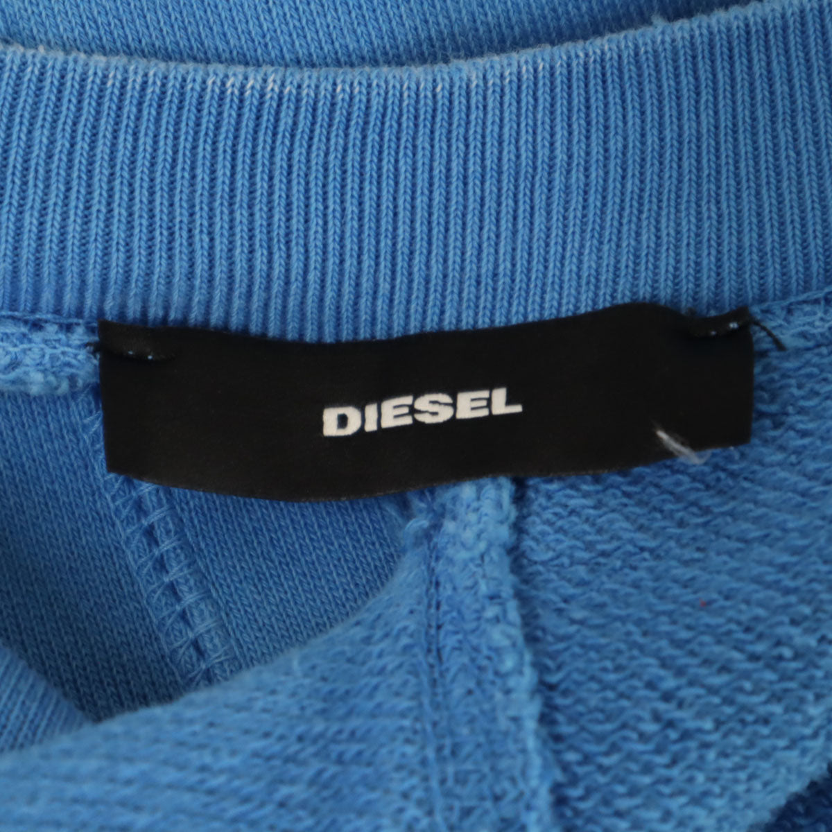DIESEL ディーゼル 肩あき スウェット ワンピース XS ブルー系 レディース
