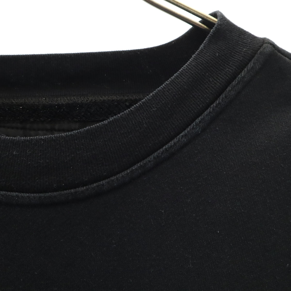 NILoS ニルズ 日本製 長袖 スウェット トレーナー 2 黒 メンズ