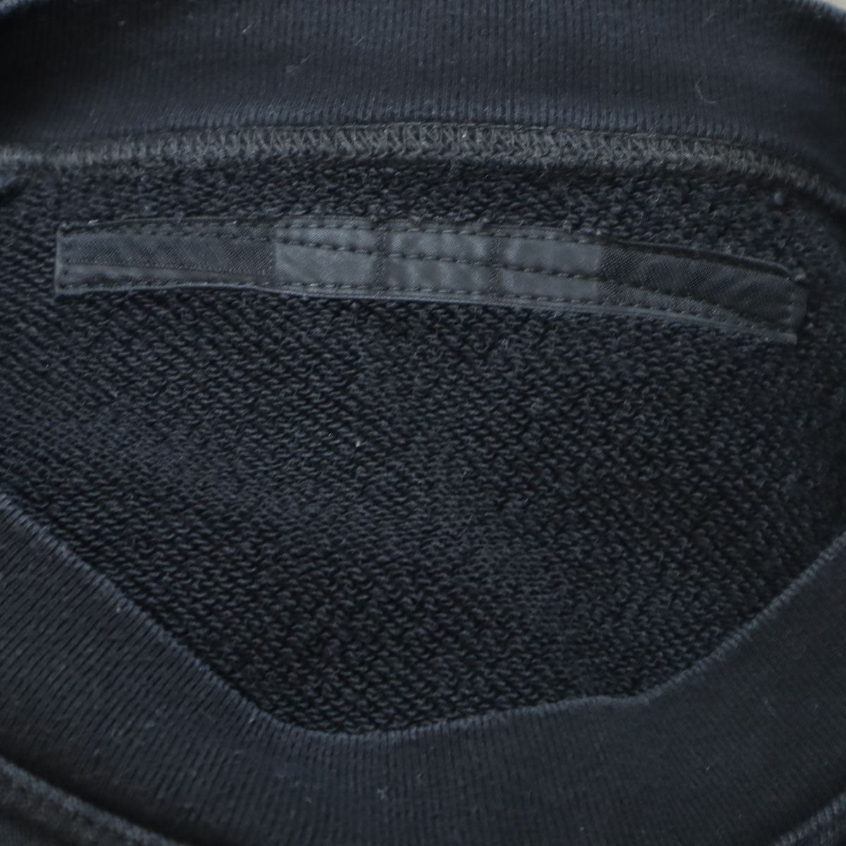 NILoS ニルズ 日本製 長袖 スウェット トレーナー 2 黒 メンズ