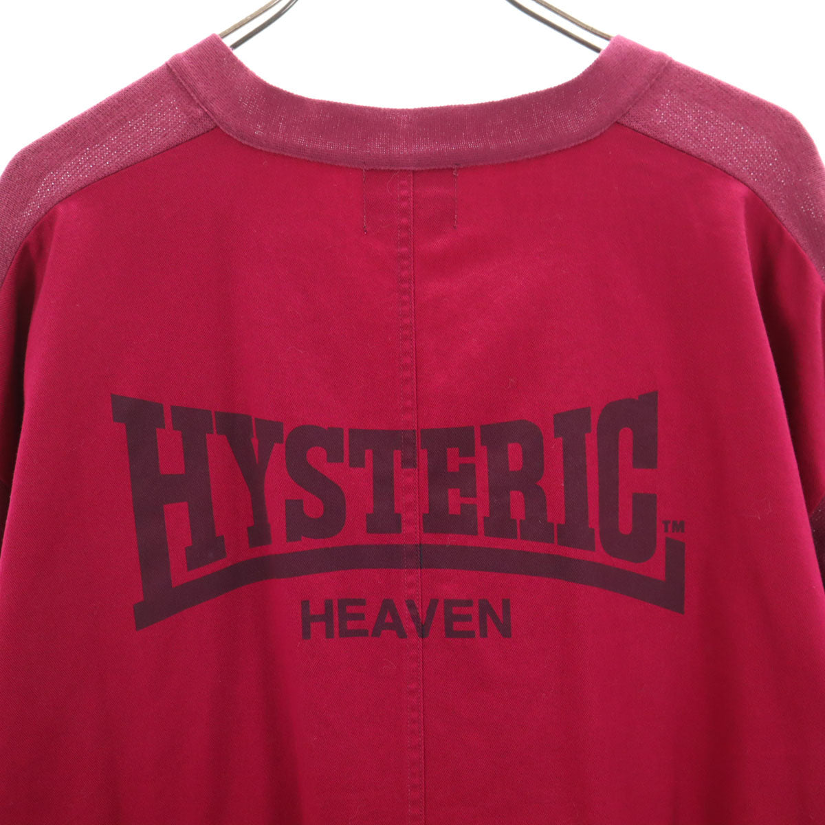 HYSTERIC GLAMOUR ヒステリックグラマー 日本製 長袖 ニットカーディガン F マゼンタピンク レディース