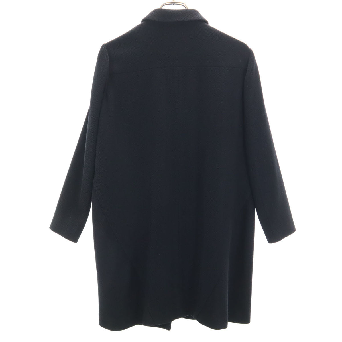 MIUMIU ミュウミュウ イタリア製 ウールコート 38 ブラック レディース