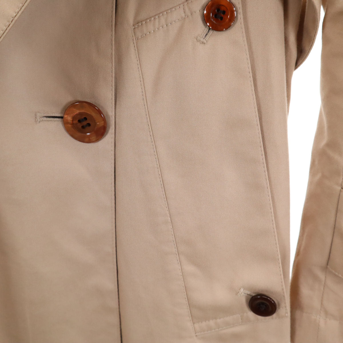 Mackintosh マッキントッシュ スコットランド製 トレンチコート 32 ベージュ レディース