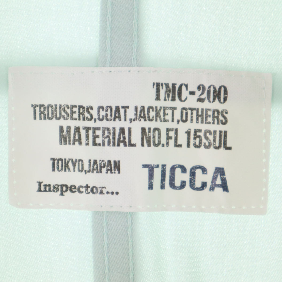 TICCA ティッカ 日本製 モッズコート F ライトグリーン レディース