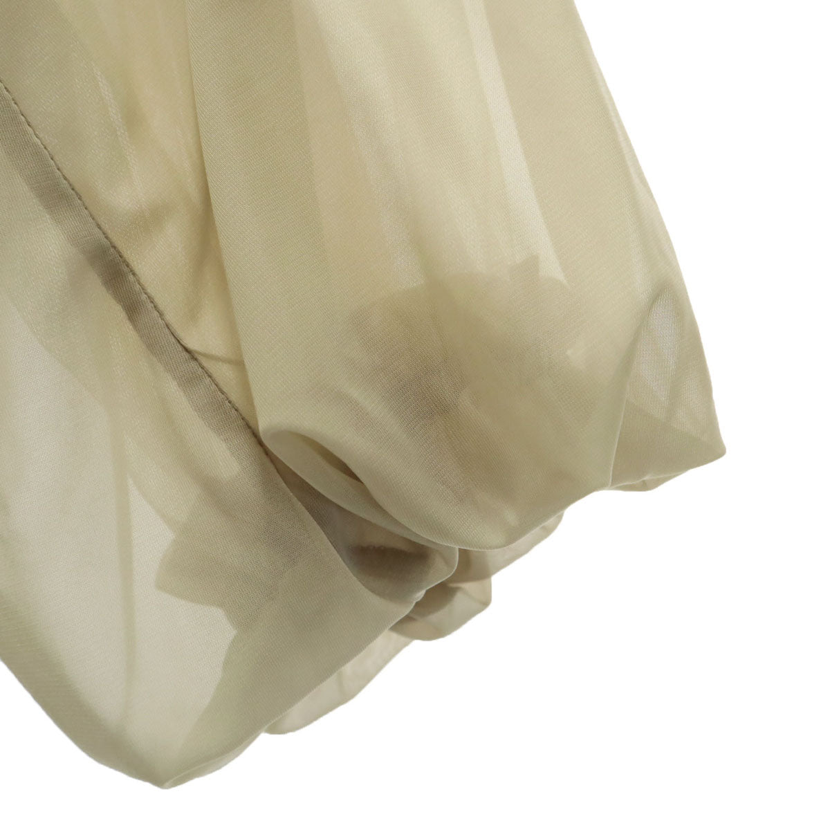 AMERI UNDRESSED アメリ 半袖 レイヤードバルーンヘム アンサンブル S ブラウン系 ワンピース レディース