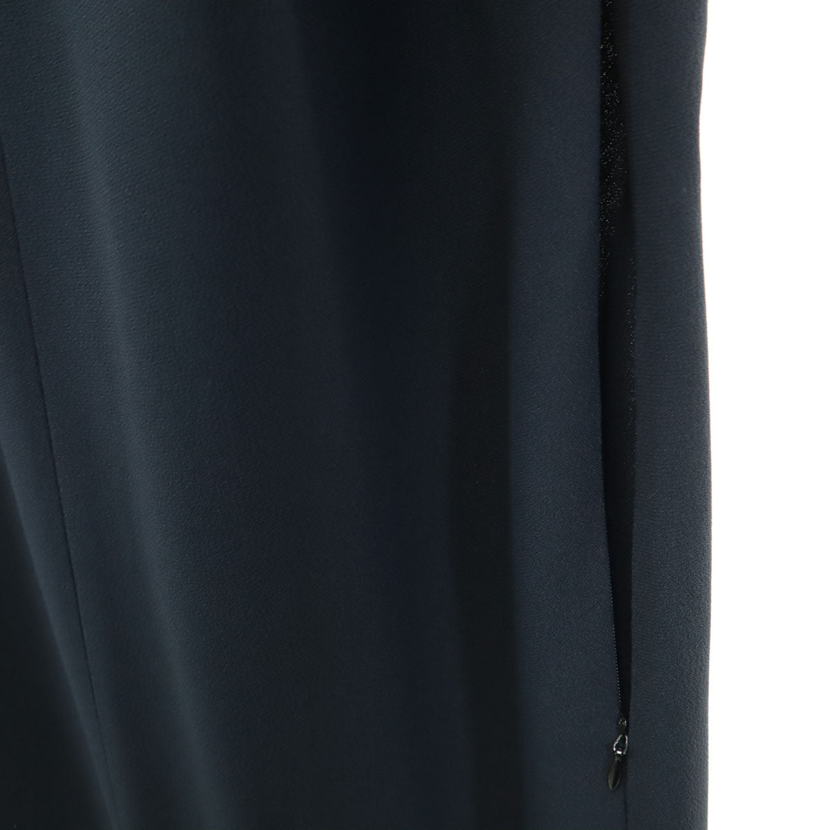 MIUMIU ミュウミュウ ノースリーブ 膝丈ワンピース 38 ネイビー レディース