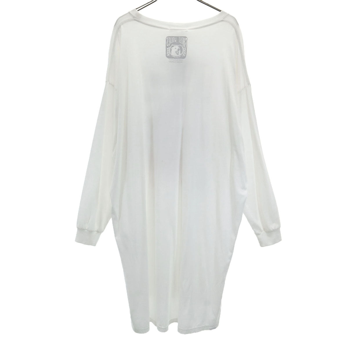 HYSTERICS ヒステリックス 未使用 日本製 長袖 ワンピース F 白 ヒステリックグラマー ストレッチ タグ付き レディース