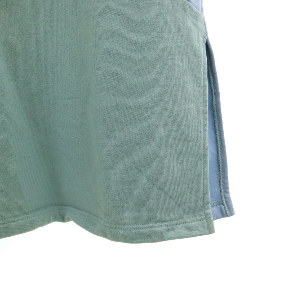 SUMMERME フレンチスリーブ スウェット ワンピース 38 カーキ系 フーディ レディース