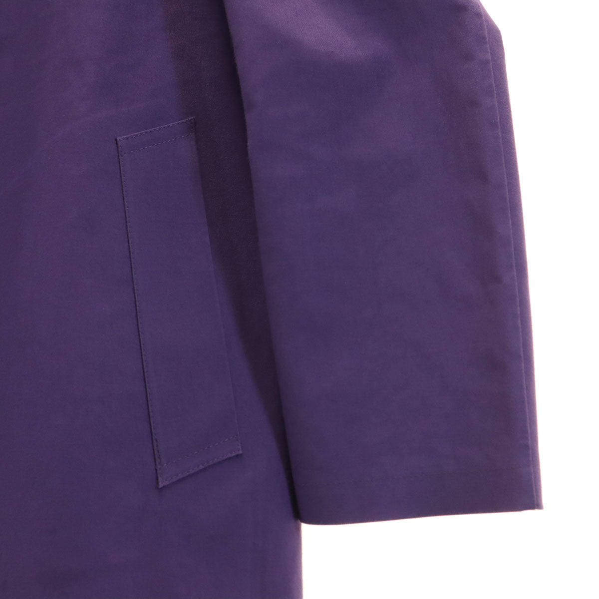 Mackintosh マッキントッシュ スコットランド製 ステンカラーコート 38 パープル メンズ