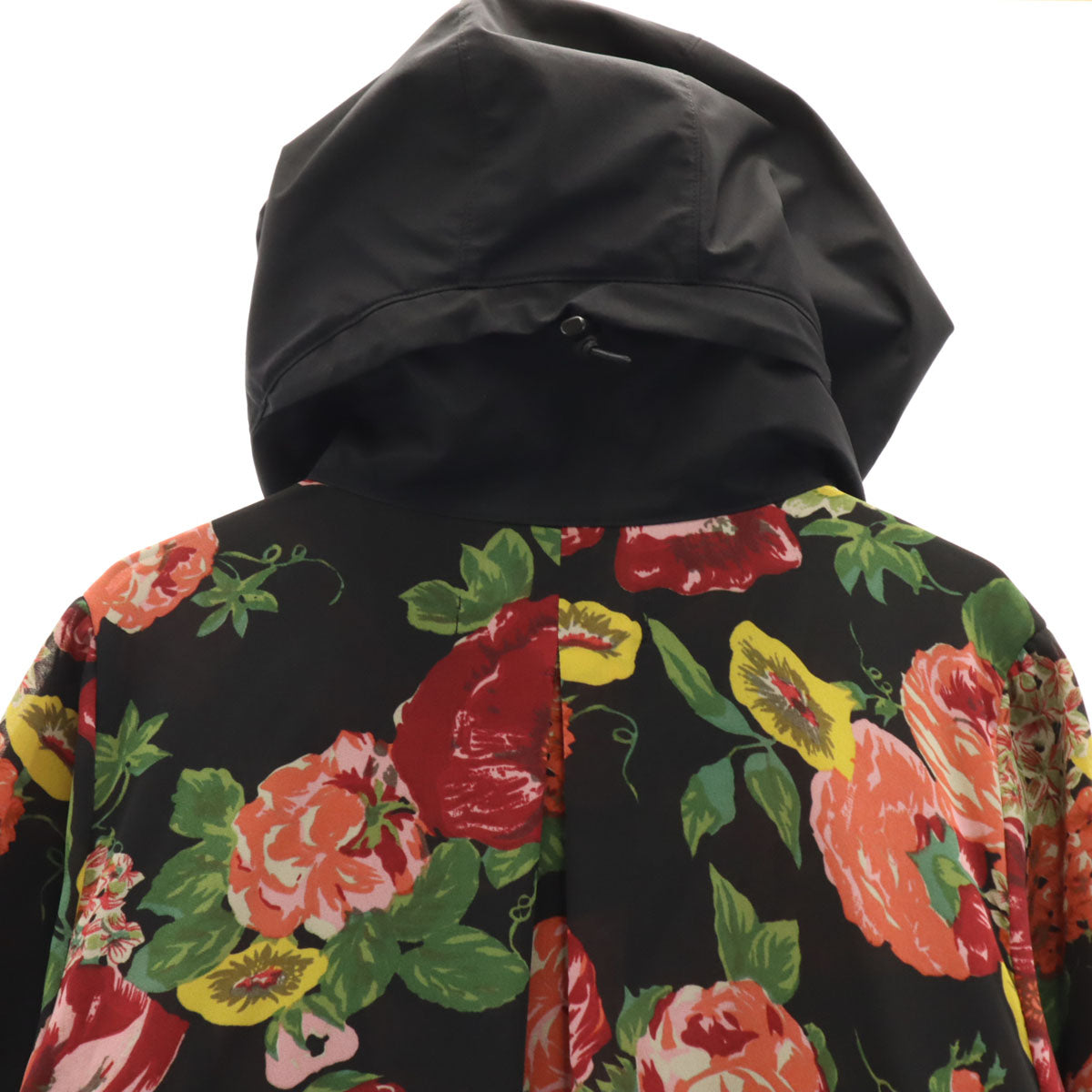 JUNYA WATANABE COMME des GARCONS ジュンヤワタナベコムデギャルソン 2018年 日本製 ドッキング マウンテンパーカー S ブラック レディース