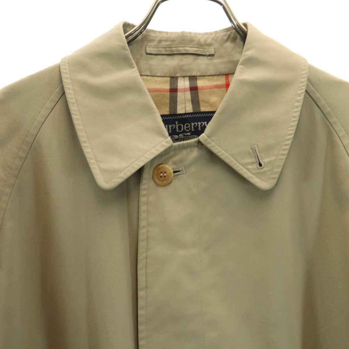 Burberrys バーバリーズ 90s オールド ステンカラーコート 88-160 アッシュベージュ メンズ
