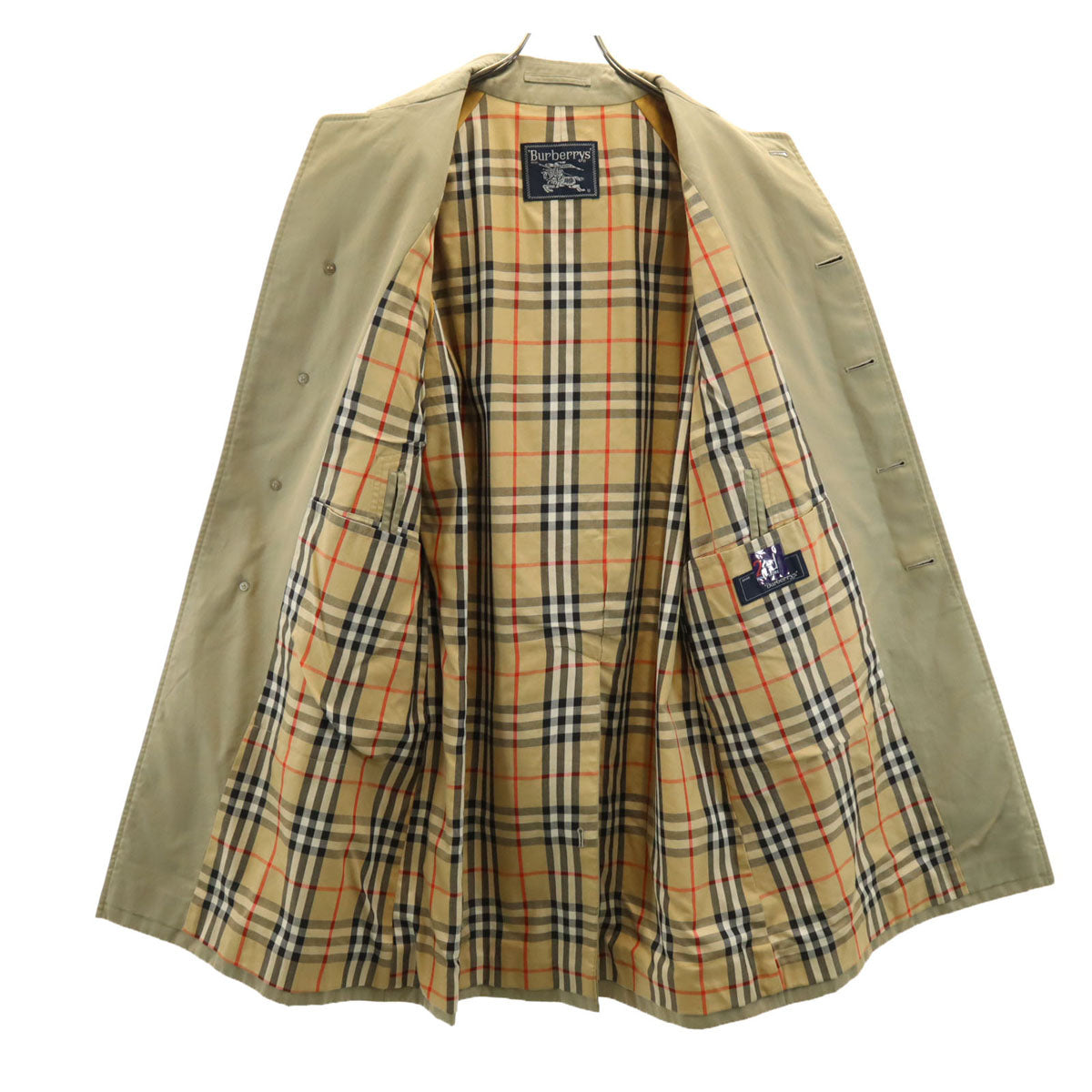 Burberrys バーバリーズ 90s オールド ステンカラーコート 88-160 アッシュベージュ メンズ