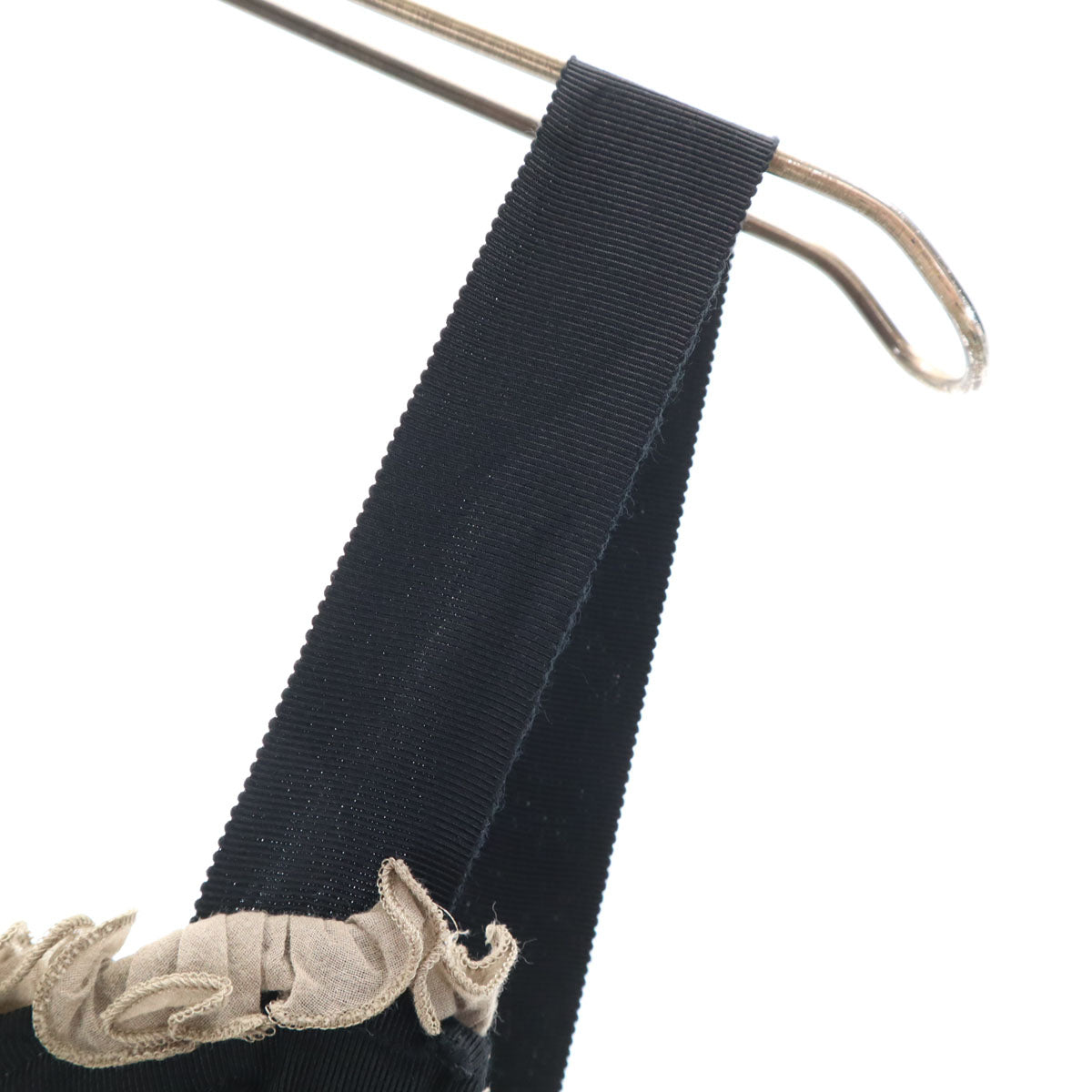 LANVIN en Bleu ランバンオンブルー プリーツ キャミワンピース 38 グレージュ レディース