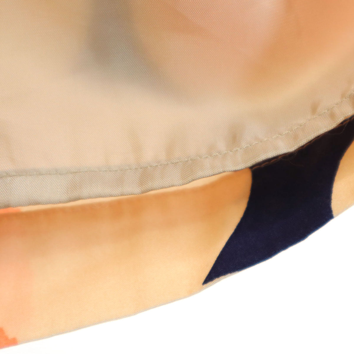 marimekko マリメッコ 花柄 7分袖 ワンピース 38 ネイビー系 レディース