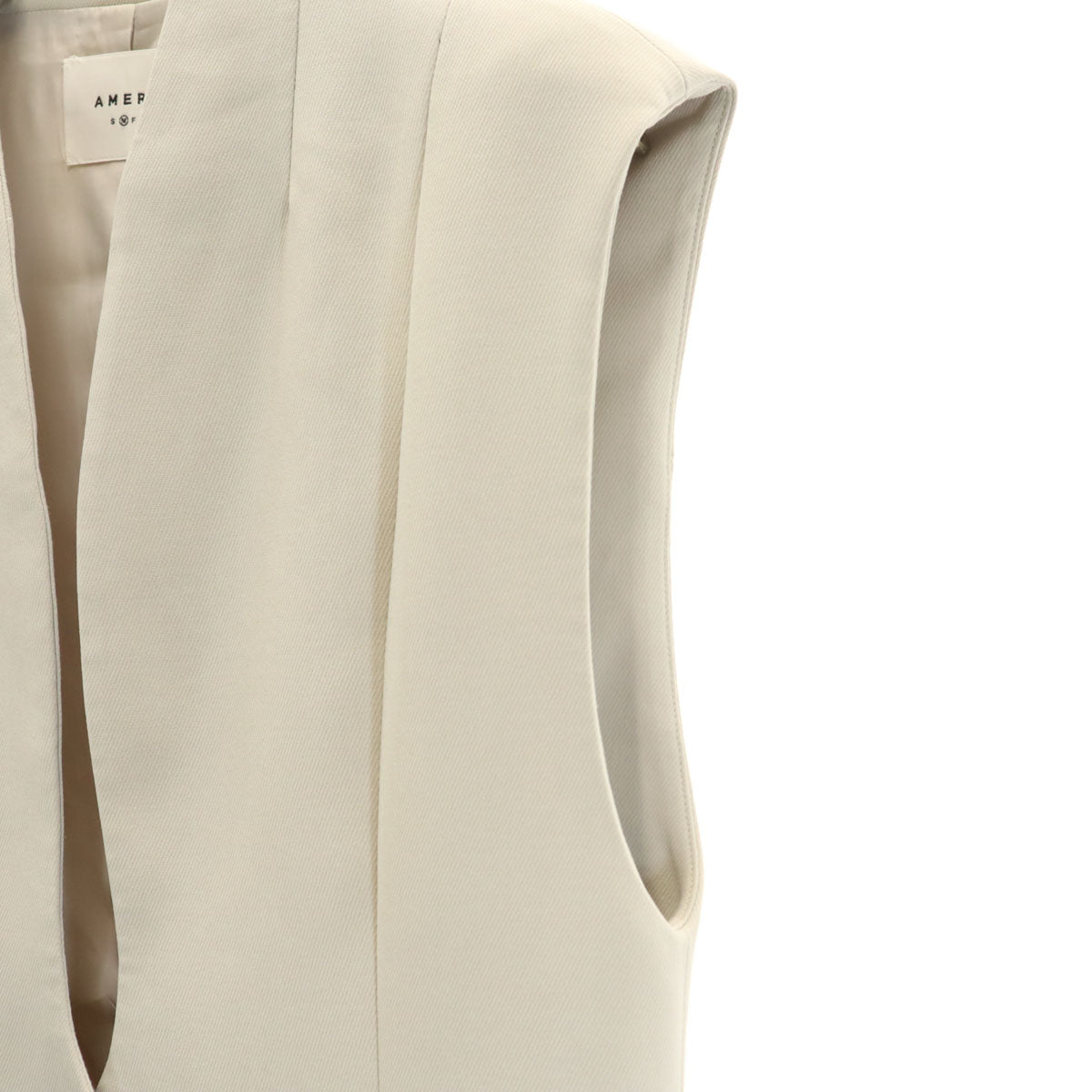 AMERI UNDRESSED アメリ ロング ベスト M グレージュ レディース