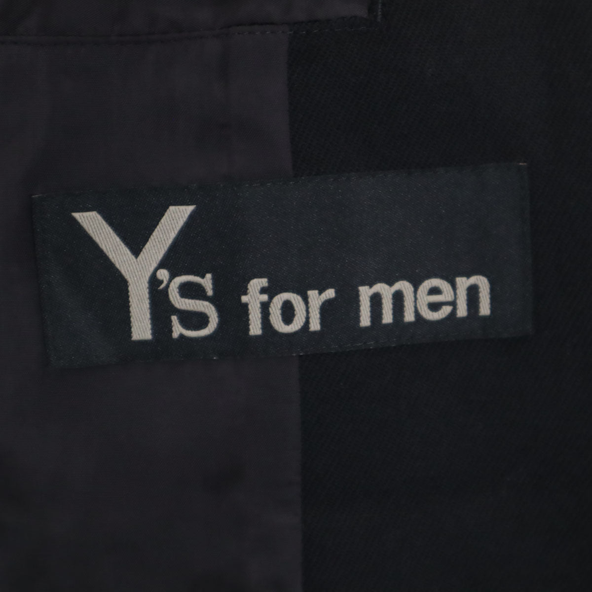 未使用 Y’s for men ワイズフォーメン 日本製 コンビネーション ジャケット 3 ブラック ヨウジヤマモト メンズ