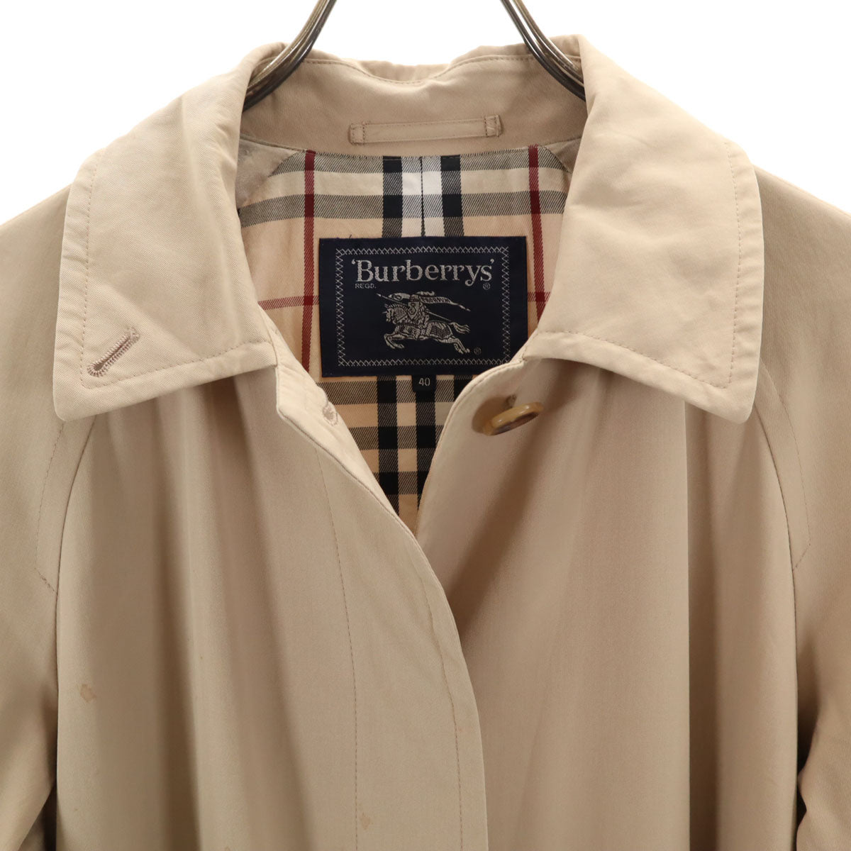 Burberrys バーバリーズ 90s オールド トレンチコート 40 ベージュ 三陽商会 レディース