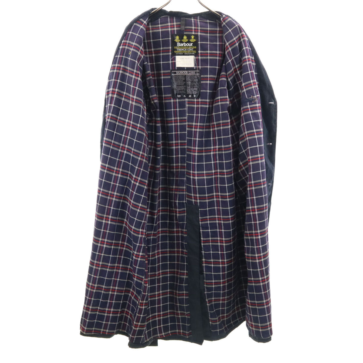 Barbour バブアー 90s 3ワラント TRENCH COAT オールド オイルド トレンチコート C36 グレー系 メンズ