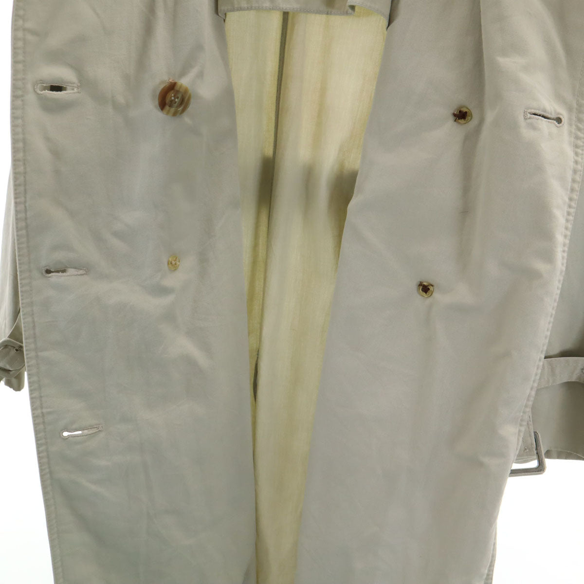 Burberrys バーバリーズ 80s 90s 英国製 オールド トレンチコート グレージュ レディース