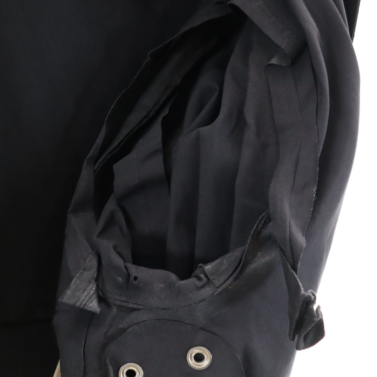 Mackintosh マッキントッシュ イギリス製 ステンカラーコート 36 ブラック系 メンズ