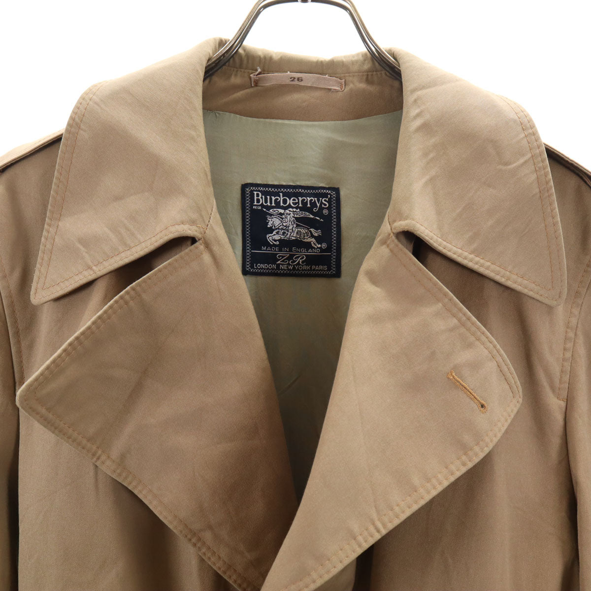 Burberrys バーバリーズ 90s イギリス製 オールド トレンチコート ベージュ系 メンズ