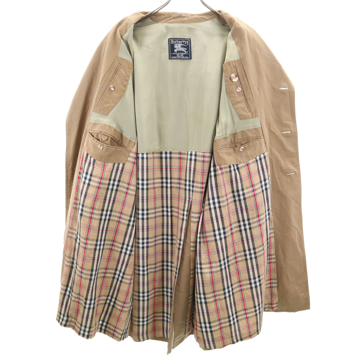 Burberrys バーバリーズ 90s イギリス製 オールド トレンチコート ベージュ系 メンズ