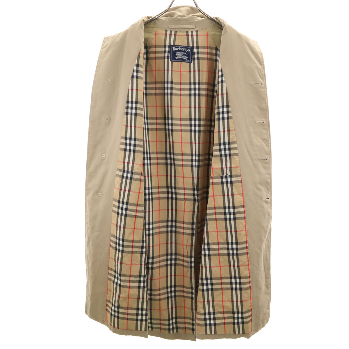 Burberrys バーバリーズ 90s USA製 オールド ロングコート ベージュ系